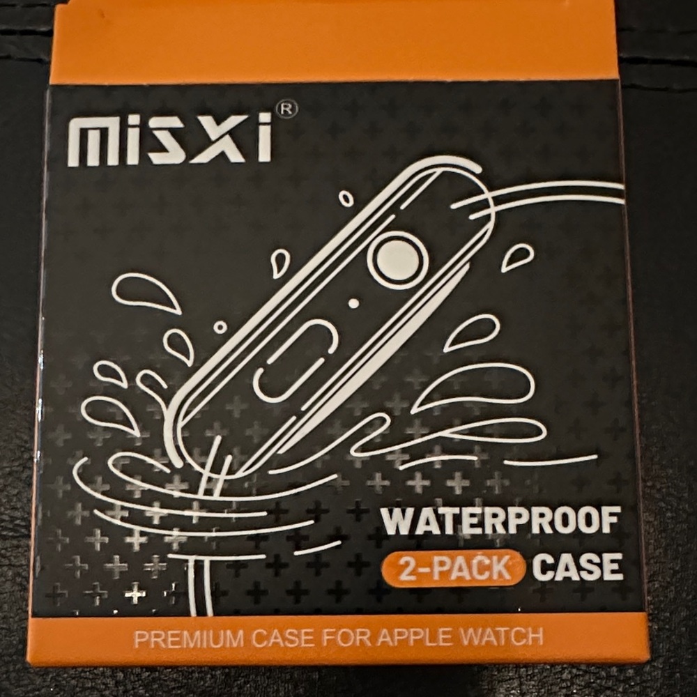 Misxi Waterproof Apple Watch Case 2-Pack